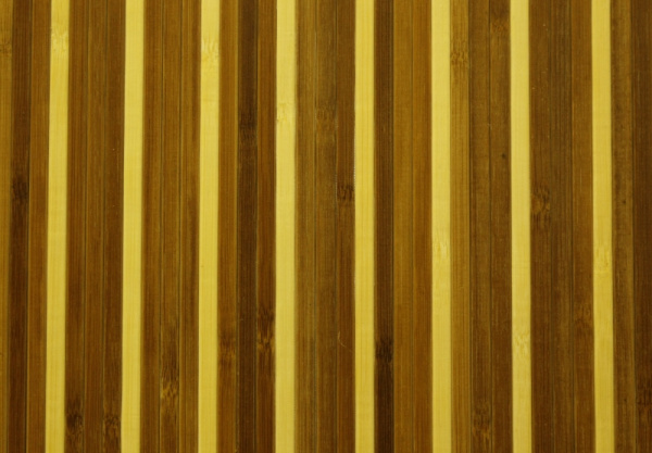 Бамбуковые обои, ламель 8мм, полосатики 3-1, шир.1 м