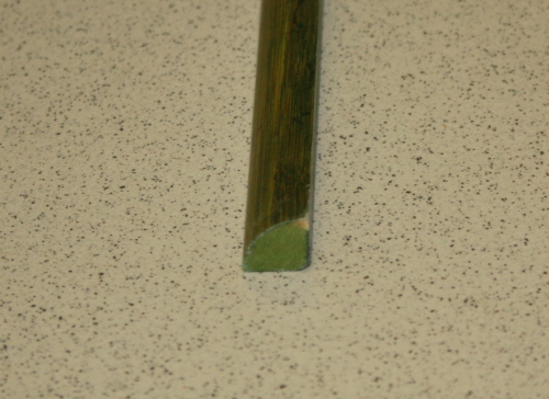 Планка угловая внутренняя D 04-04, цвет зеленый